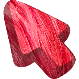 Flamingo Animal Skin Texture arrow cursor