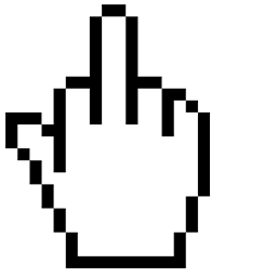 Fuck Classic hand cursor