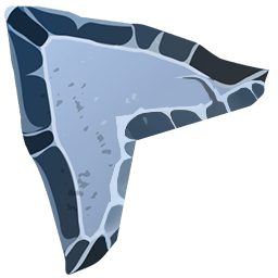 Gray Metal Gam Stone hand cursor