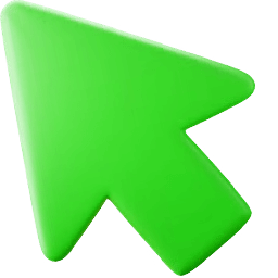 Green Classic arrow cursor