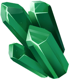 Green Emerald Gam Stone hand cursor