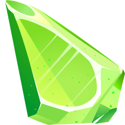 Green Peridot Gam Stone arrow cursor