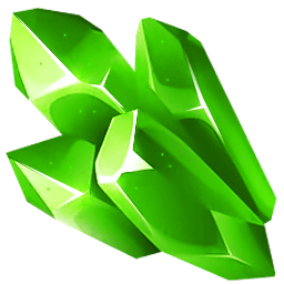 Green Peridot Gam Stone hand cursor