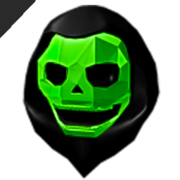 Green Skull Roblox arrow cursor