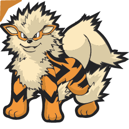 Growlithe Pokemon hand cursor