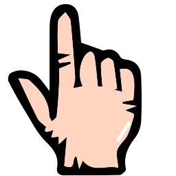 Hand Drawn Classic hand cursor