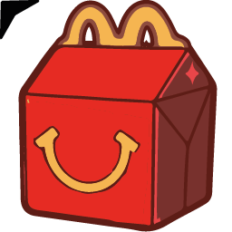 Happy Meal Eats And Drinks arrow cursor