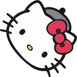 Hello Kitty Artist With Palette arrow cursor