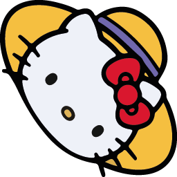 Hello Kitty In Garden arrow cursor