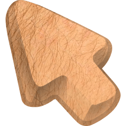 Human Animal Skin Texture arrow cursor