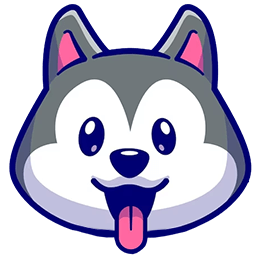 Husky Dog Cute Animal arrow cursor