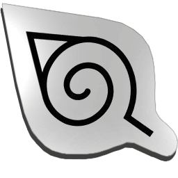 Konoha Symbols Naruto arrow cursor