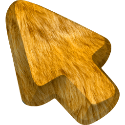 Lion Animal Skin Texture arrow cursor