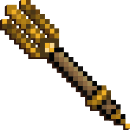 Magic Fire Trident Minecraft arrow cursor