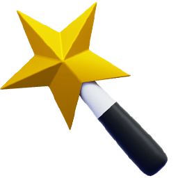 Magic Wind 3D Emoji arrow cursor