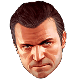 Michael De Santa GTA hand cursor