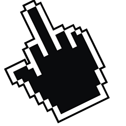 Middle Finger GTA arrow cursor