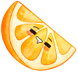 Orange Juice Kawaii Food And Drinks arrow cursor