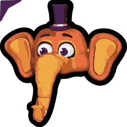 Orville Elephant Five Nights at Freddy’s hand cursor