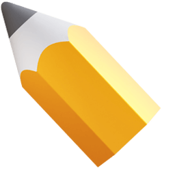 Pencil And Pen 3D Emoji arrow cursor