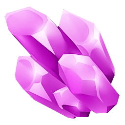 Pink Sapphire Gam Stone hand cursor