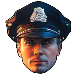 Police Officer GTA hand cursor