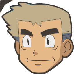 Professor Oak Pokemon arrow cursor