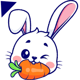 Rabbit Cute Animal hand cursor