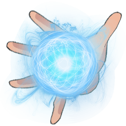 Rasengan Naruto hand cursor