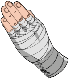 Rock Lee Naruto hand cursor