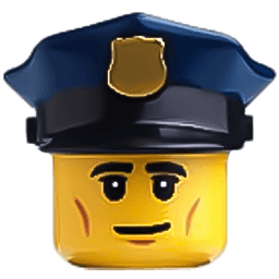 Rules Police Lego hand cursor