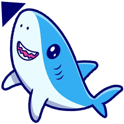 Shark Cute Animal arrow cursor