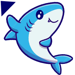 Shark Cute Animal hand cursor