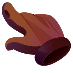 Simple Wooden Classic hand cursor