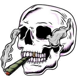 Skeleton Smoke GTA hand cursor