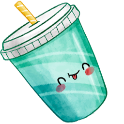 Soda Kawaii Food And Drinks arrow cursor