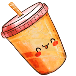 Soda Kawaii Food And Drinks hand cursor