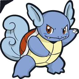 Squirtle Pokemon hand cursor