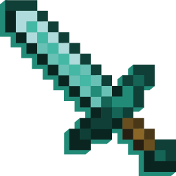 Steve With The Diamond Sword Minecraft arrow cursor