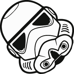 Stormtrooper Star Wars hand cursor