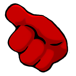 Super Meat Boy Games hand cursor