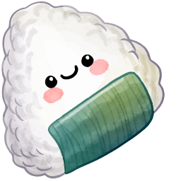 Sushi Onigiri Kawaii Food And Drinks arrow cursor