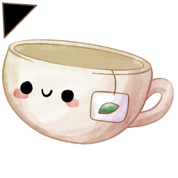 Tea Cup Kawaii Food And Drinks hand cursor