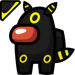 Umbreon impostor among us cursor arrow cursor