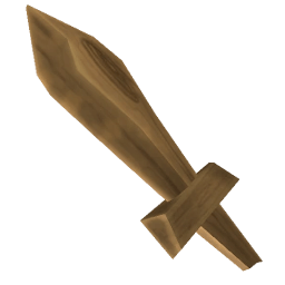 Wooden Sword Roblox arrow cursor