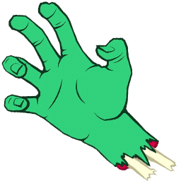 Zombie Hand Classic hand cursor