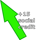 +15 Social Credit Meme Animated arrow cursor