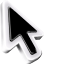 3D Mac arrow cursor