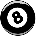 8 Ball Pool Animated hand cursor