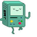 Adventure Time BMO Dancing Pixel Animated arrow cursor